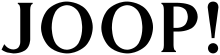 The Joop! logo.