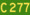 Australian Alphanumeric State Route C277.png