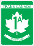 Provincial Trunk Highway 1A shield