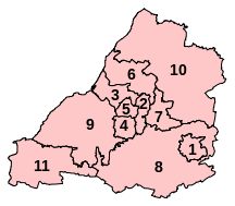 Proposed Revised constituencies in Avon