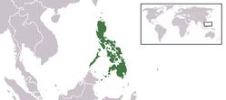 Territory claimed by the Philippine Republic
