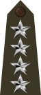 US Army O10 (Army greens).svg