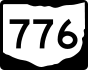State Route 776 marker