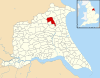 Nafferton UK parish locator map.svg