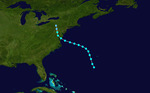 1943 Atlantic tropical storm 7 track.png