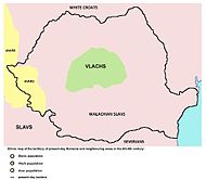 Peoples in Romania in the 700s