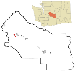 Location of Easton, Washington