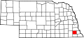 State map highlighting Johnson County