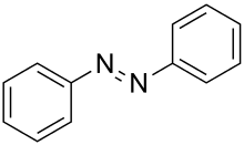 Skeletal formula of azobenzene