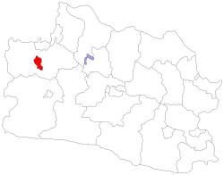 Location within West Java