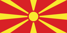 Flag of North Macedonia