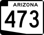State Route 473 marker