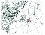 Hurricane Three surface analysis 1943.jpg