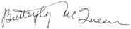 Signature of Butterfly McQueen (1980).png
