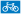 UK traffic sign identifying a cycle route