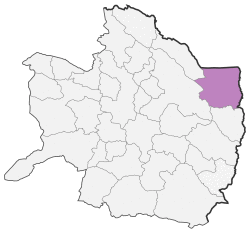 Location of Sarakhs County in Razavi Khorasan province