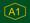 A1 highway logo