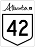 Highway 42 shield