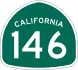 State Route 146 marker