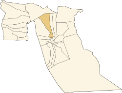 Location of Guemar commune within El Oued Province