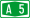 Motorway-A5-Hex-Green.svg