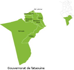 Subdivisions of Tataouine Governorate