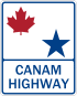 CanAm Highway shield