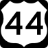 U.S. Route 44 marker