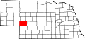 State map highlighting Keith County