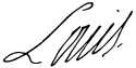 Louis XVI's signature