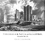 The Church & Castle of Baldongan 1820.jpg