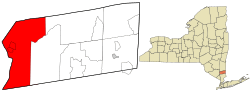 Location of Philipstown, New York