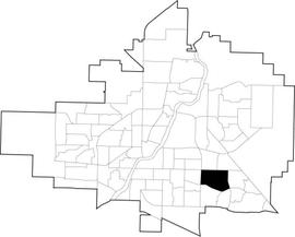 Wildwood location map