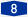 Bundesautobahn 8 number.svg