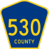 County Route 530 marker