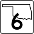 State Highway 6 marker