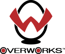 A large letter "O" with a large "W" in front of it and the word "Overworks" below