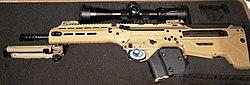 Compliant Desert Tech MDRx Rifle with 3-15 Scope, Bipod, and Trigger Lock.jpg