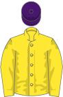 Yellow, purple cap