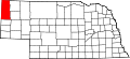 State map highlighting Sioux County