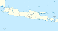 Kebumen Regency is located in Java