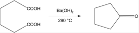 Cyclopentanone prepn.png
