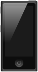 7th generation silver iPod Nano.