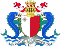 Coat of arms of Malta (1964–1975).svg