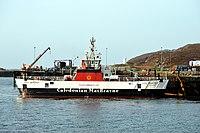 MV Loch Bhrusda At Leverburgh, 7 February 2015.jpg