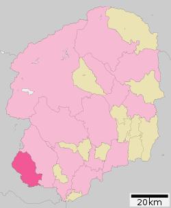 Location of Ashikaga in Tochigi Prefecture