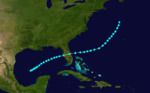 1892 Atlantic tropical storm 9 track.png
