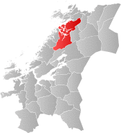 Namsos within Trøndelag