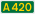 UK road A420.svg
