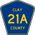 Clay County 21A.svg